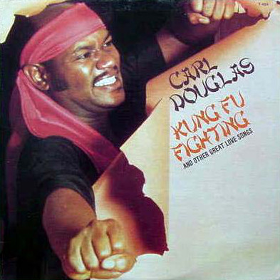 The cover of “Kung Fu Fighting” by Carl Douglas